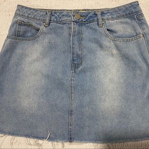 Jean Skirt